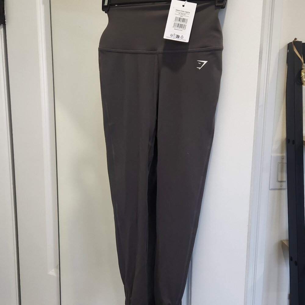 NWT Gymshark Ribbon Leggings Green Size XS